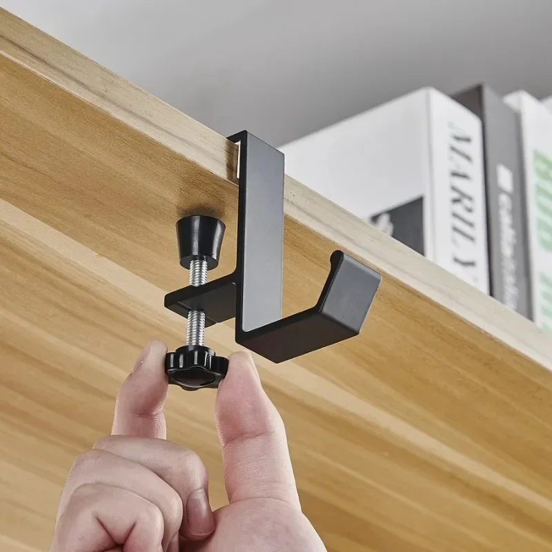Desk Setup Organization - 1/2 st. verstelbare bureauhaak voor gamingheadset,