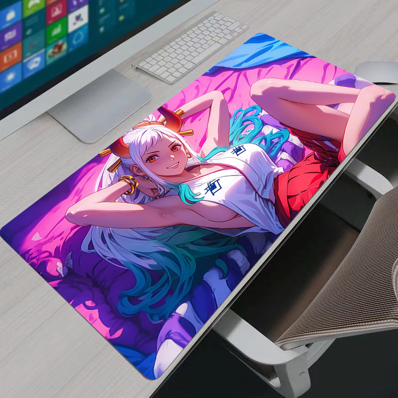 Desk Setup Cozy - Een Stuk Yamato Muismat Notebook Xxl