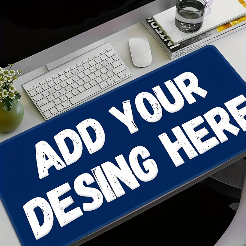 Desk Setup Cozy - Op maat gemaakte kunstontwerp bureaumat gepersonaliseerde