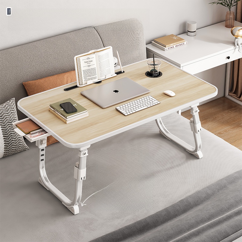 Desk Setup Laptop - Verhoogbaar bedbureau Laptop schrijftafel Studentenslaapzaal Bovenbed