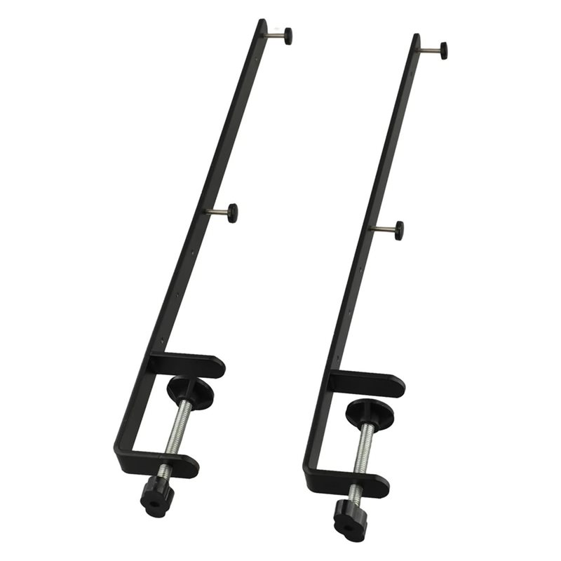 Desk Setup Pegboard - A97I-2 Pack Nagelloze bureauklem Verlengde pegboard-beugel