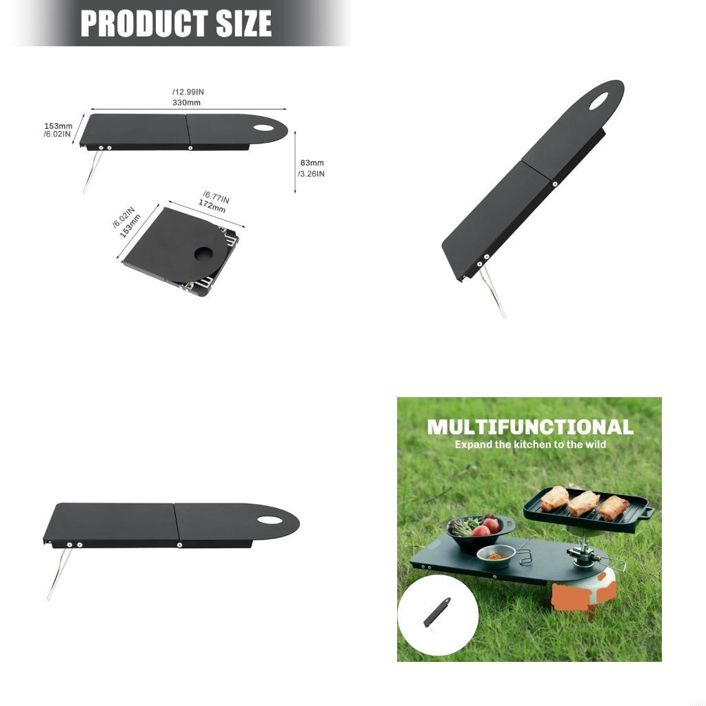 Desk Setup Pegboard - Multifunctionele opvouwbare tafel Metalen buitentafel Geschikt