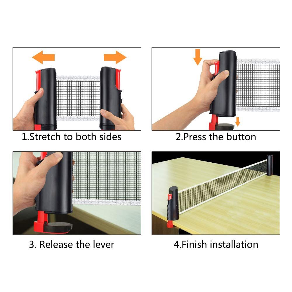 Intrekbaar pingpongnet met fra - Desk Setup Pegboard recensie en prijs