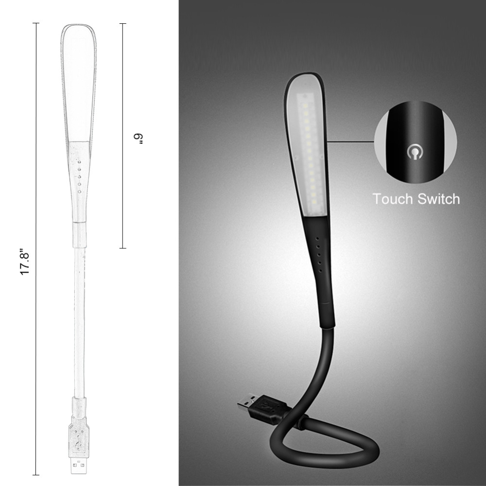 Mini USB-licht Draagbare lapto - Desk Setup Laptop recensie en prijs