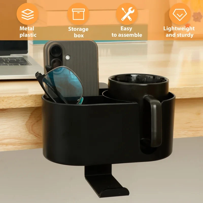4-in-1 bureau bekerhouder, hoo - Desk Setup Organization recensie en prijs