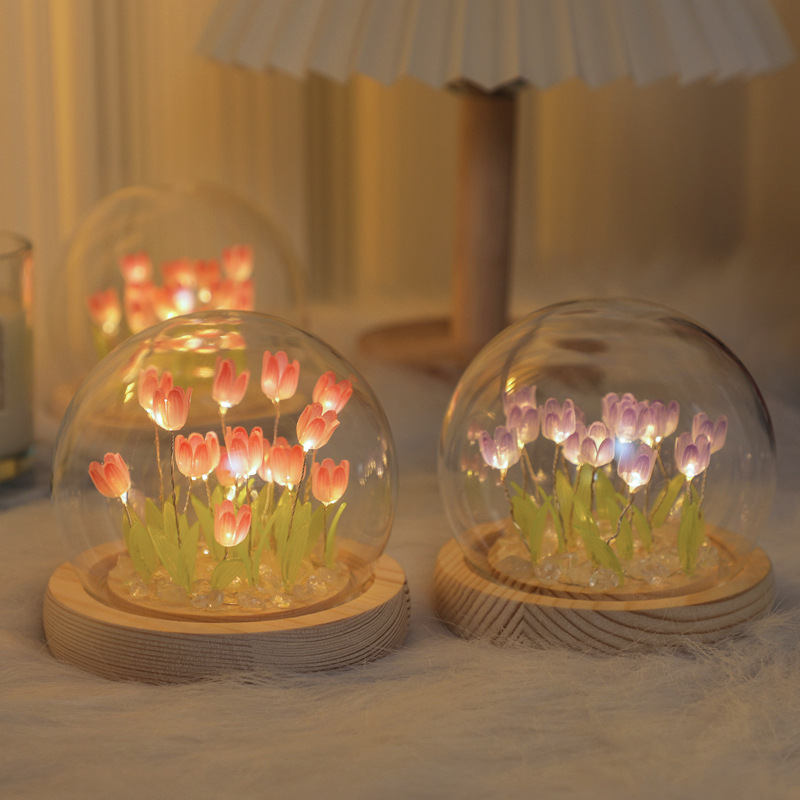 Handgemaakte Tulp Night Handge - Desk Setup Lamp recensie en prijs