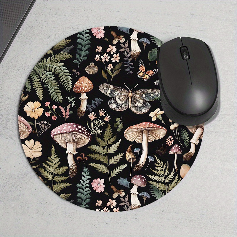 Ronde Forest Plant muismat Rub - Desk Setup Pegboard recensie en prijs
